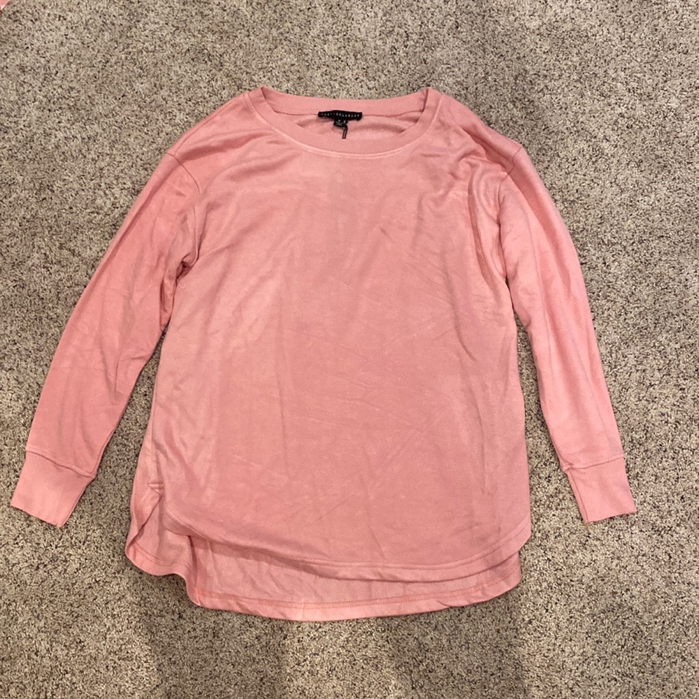 Medium light pink sweater